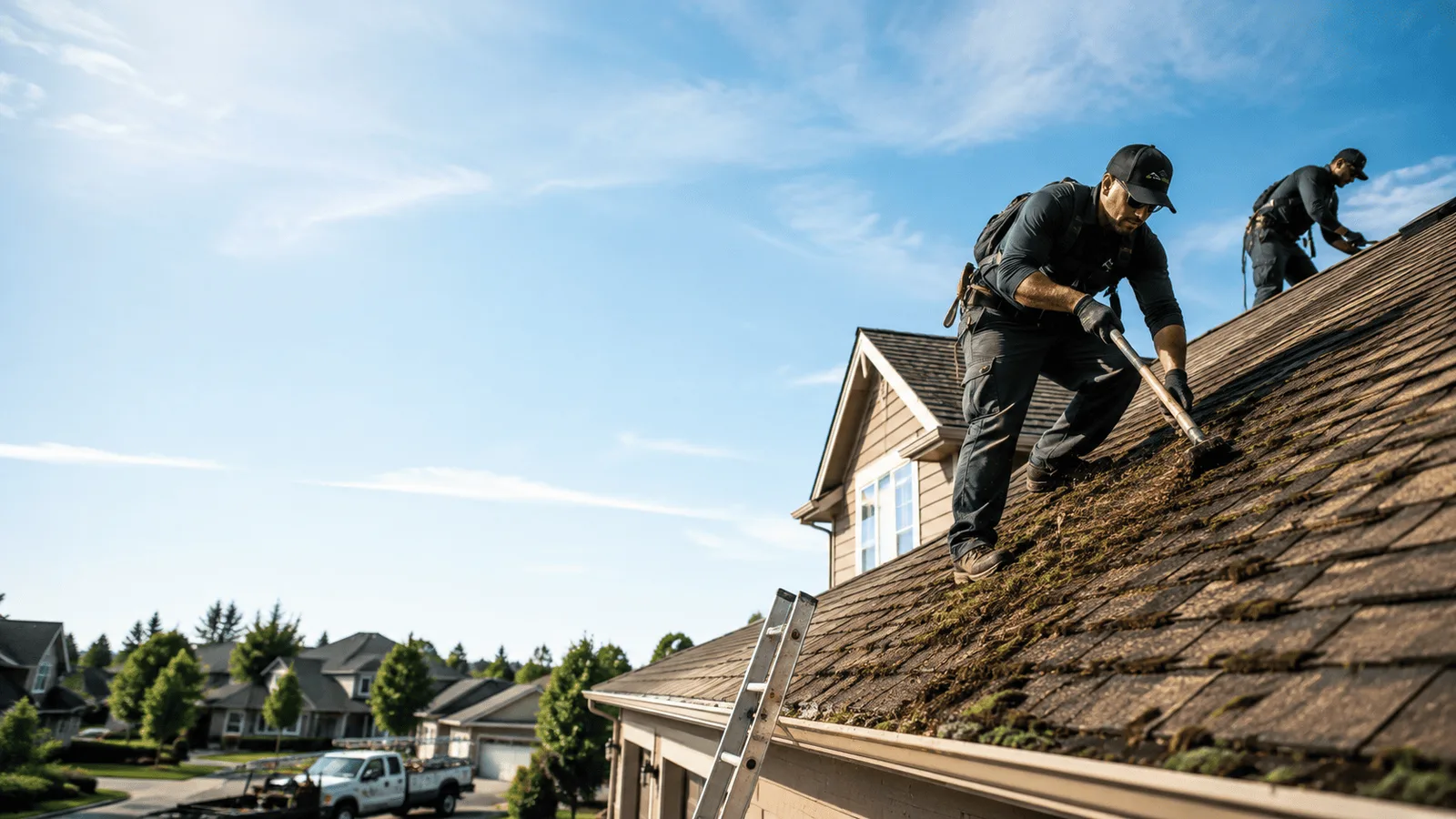 Roof Moss Removal in Holts Summit, MO near me